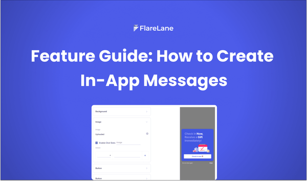 A main feature image saying "Feature Guide: How to Create In-App Messages"